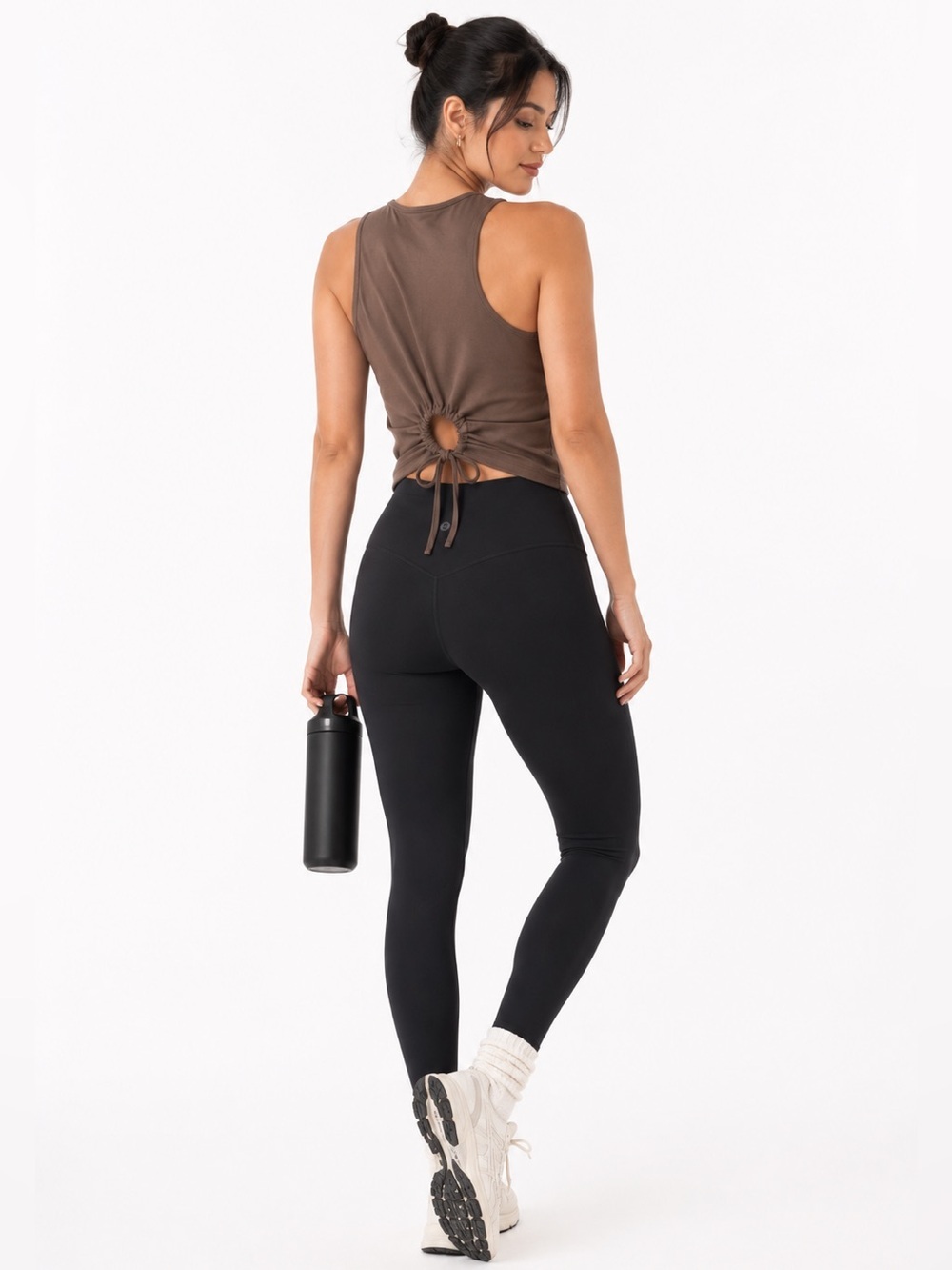 SPANX Butter Soft Open Back Pilates Tank XS NWT